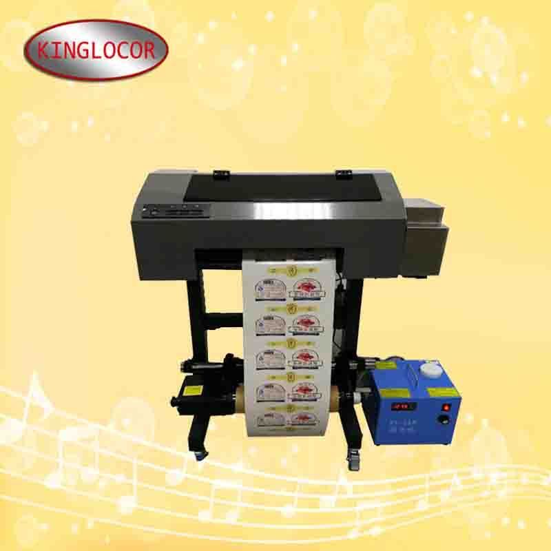 Automatic Feeding And Take-Up A3/A4 Rolling UV Label Printing Machine