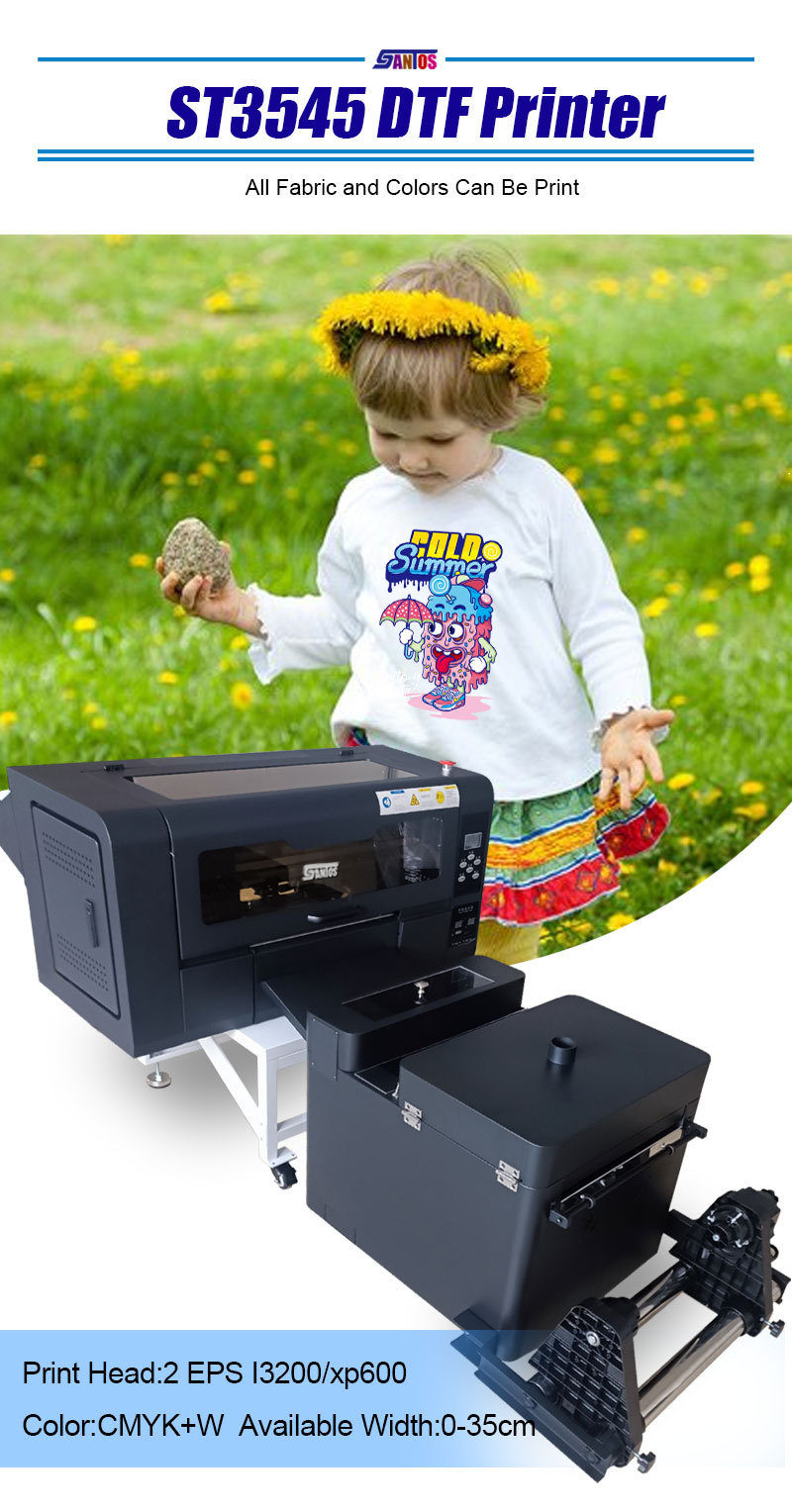 Dtf Printer 30Cm Epson Xp600 Printhead 33Cm Dtf Printing For Tshirt Clothes Directly Transfer Film A3 Dtf Printer