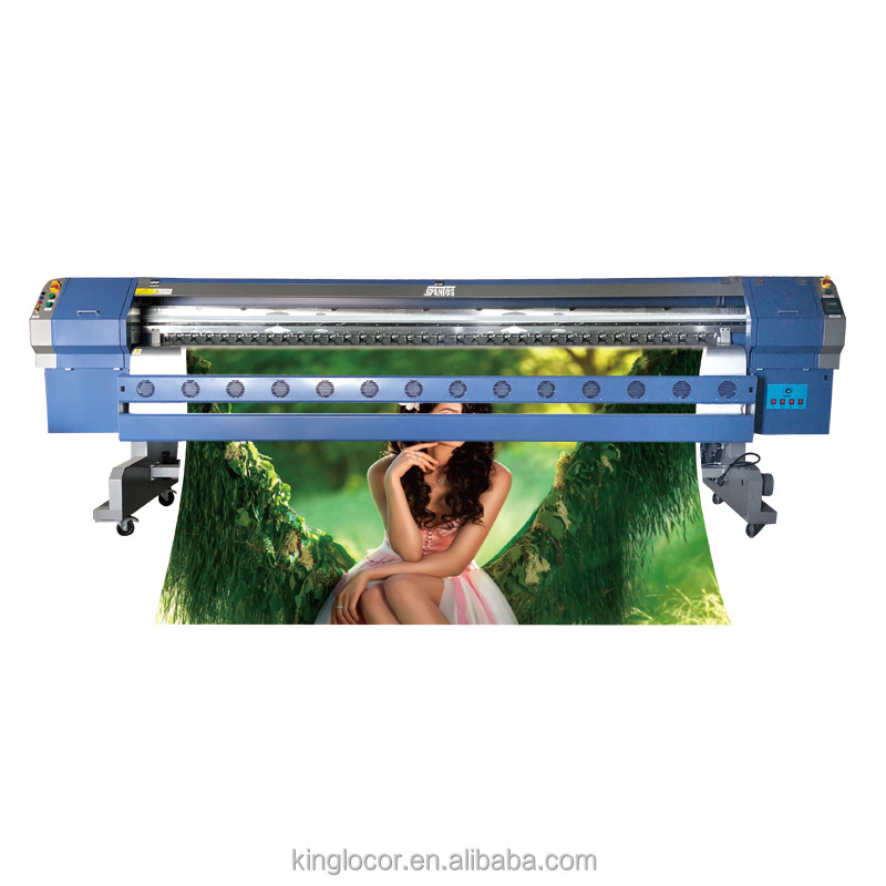 3.2m wall printer high resolution digital printers printing machine 4/8 print heads banner printer machine