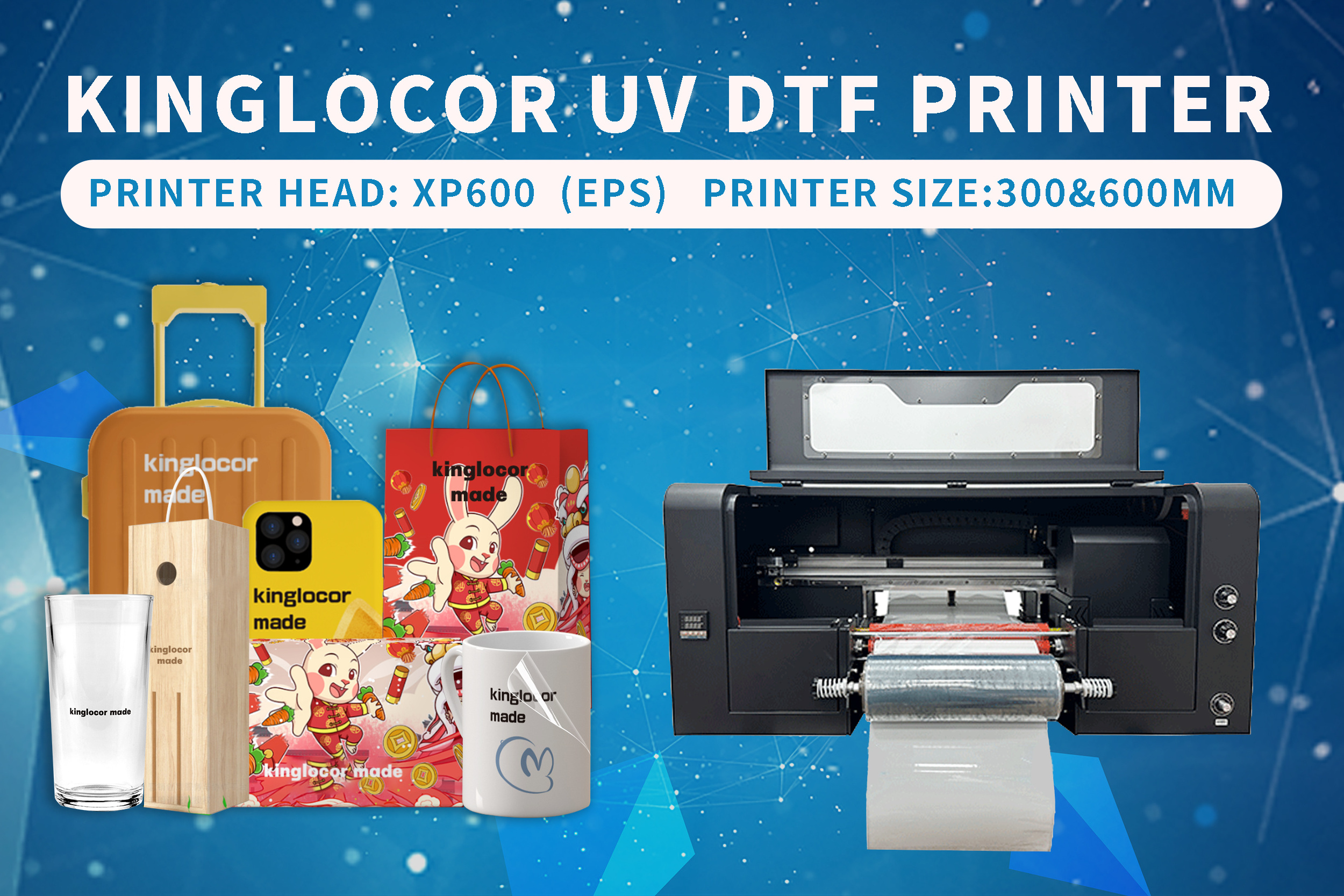 UV DTF Printer A3 UV DTF Printer Sticker Printer with Vacuum Platform for mug bottle acrylic print and Transfer A3