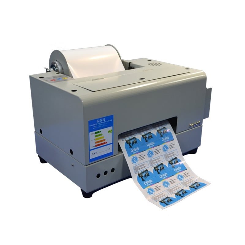 Color Label Printer A4 Eco Solvent Roll Sticker Label Printing Machine