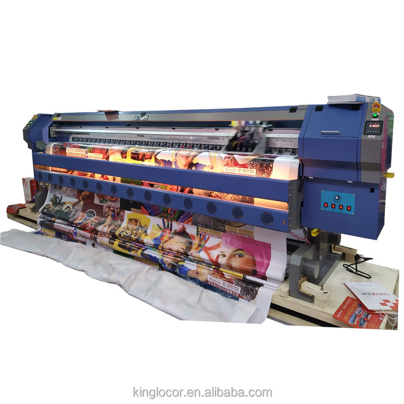 Vinyl Car Wrap Printing Machine 3200mm High Resolution Big Poster Printer Machine Digital Roll To Roll Ciss Large Format Printer