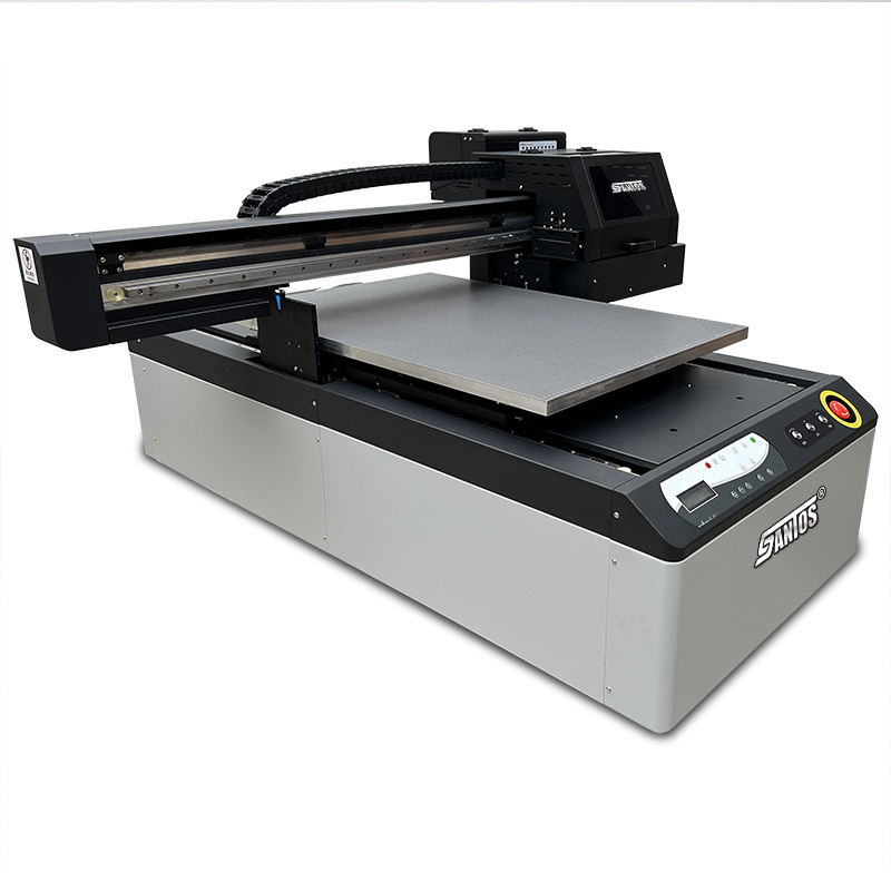 Digital Uv Flatbed Printer 6090 Ab Film Uv Dtf Printer Acrylic Crystal Sticker 6090 Uv Printing Machine For Metal Mug