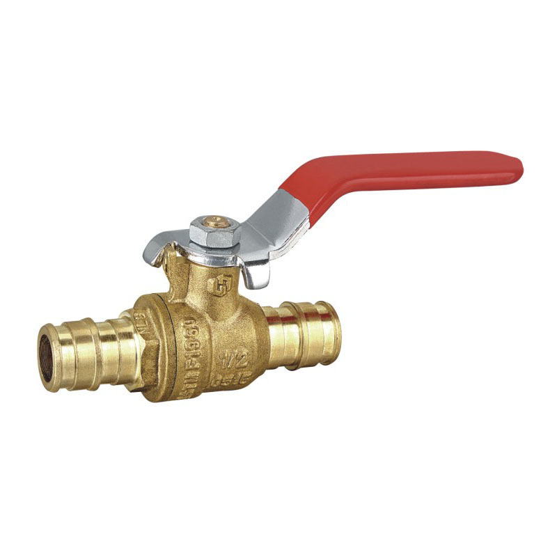 10. 1/2 3/4 1 Inch  F1807 F1960 PEX x PEX  400WOG  Lead free brass Pex Ball Valve with cUPC NSF Certificate