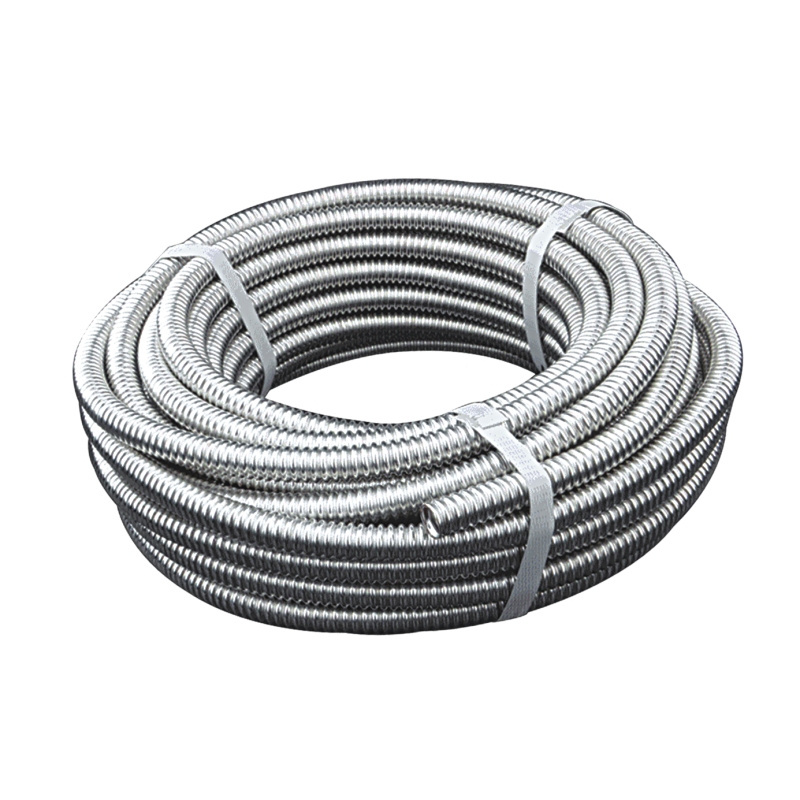 12.  SUS304 stainless steel ss welded corrugated flexible metal gas hose pipe for gas water supply line with CSA certification