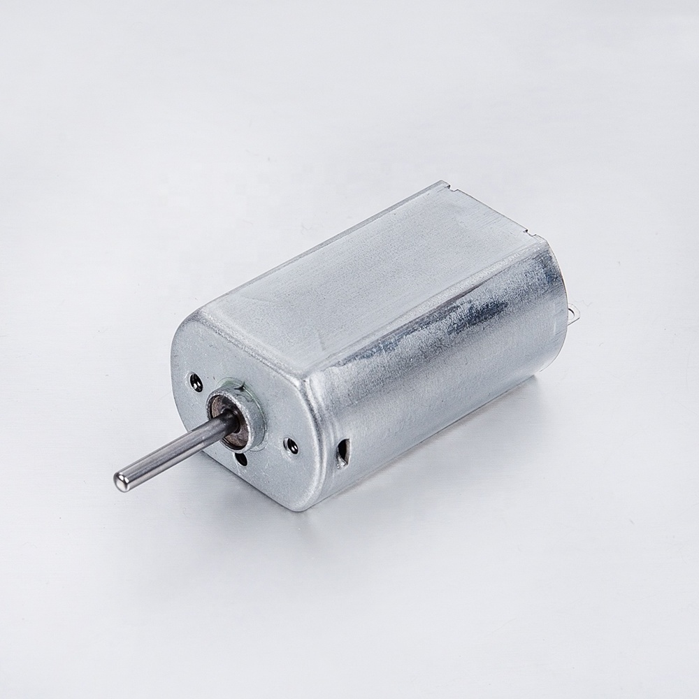 Sample supply 180 dc 12volt high torque double shaft flat small mini electric brush dc micro motors