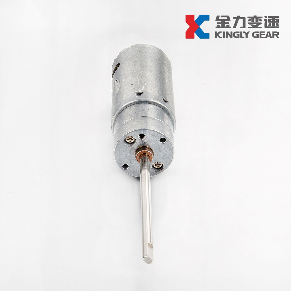 4mm Long Shaft 12volt 390/395 DC Motor with 25mm Gearbox Small Slow Rotating Motor for Electric Valve / Robotic Hobbies