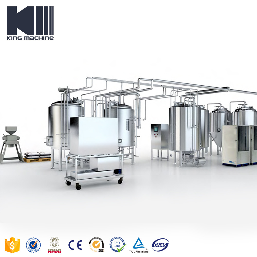 Cold brewing system for beer brewing system with 100l 200l