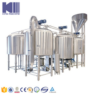 Automatic beer making machine to make craft beer with capacity 100l