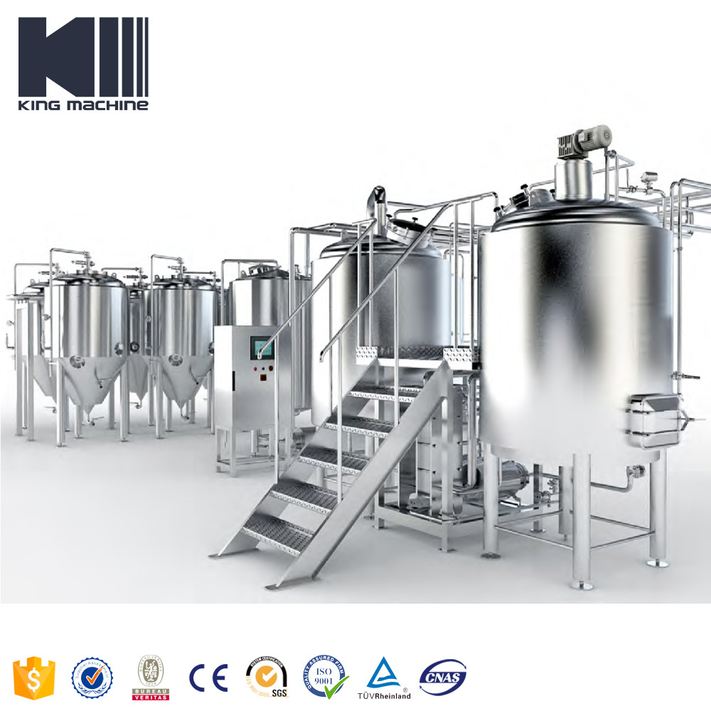 Cold brewing system for beer brewing system with 100l 200l