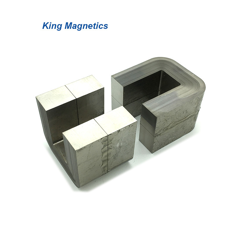 KMAC-80 High permeability C Shape Iron core With Amorphous Ribbon For Large Current Reactor Ferrite Magnets For Pulse Transforme