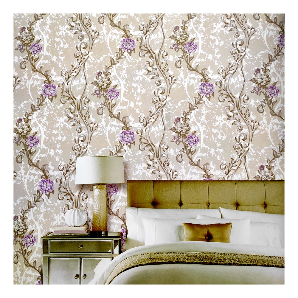 Damask designs wallpaper room 3d pvc wallpaper for walls decorative wallpaper for restaurant