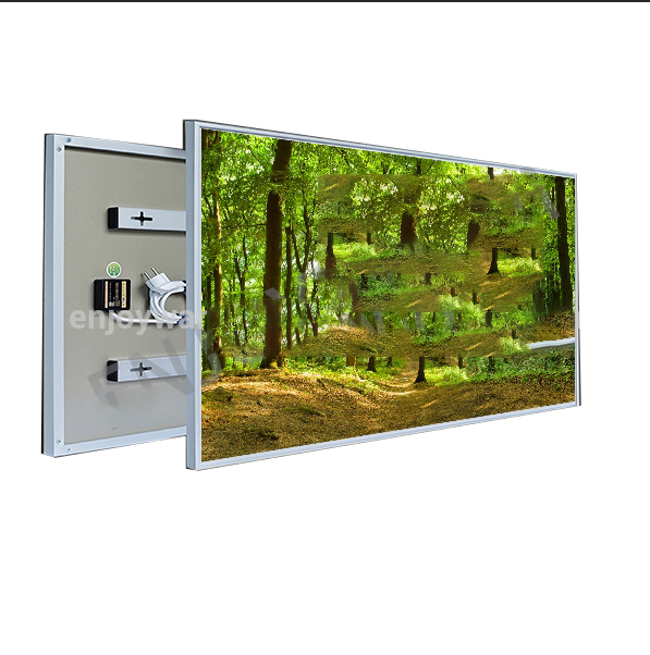 Mounted heater, decorative modern picture infrared electric wall heater panel