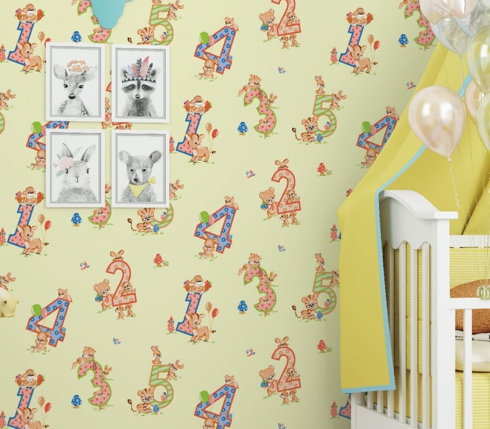 pvc self-adhesive waterproof and moisture-proof wallpaper cartoon bedroom children's room boys and girls dormitory wallpaper