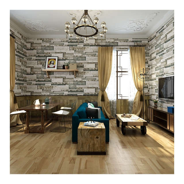 Restaurant Living room clothing shop  wall paper 3D brick wallpapers for home decor