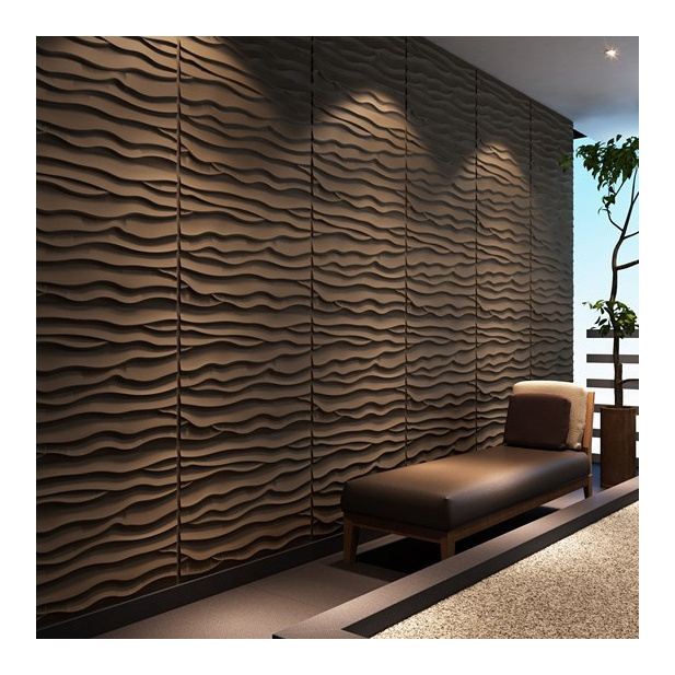 Home Decoration durable waterproof wall panel, 3d interior wall panel for walls