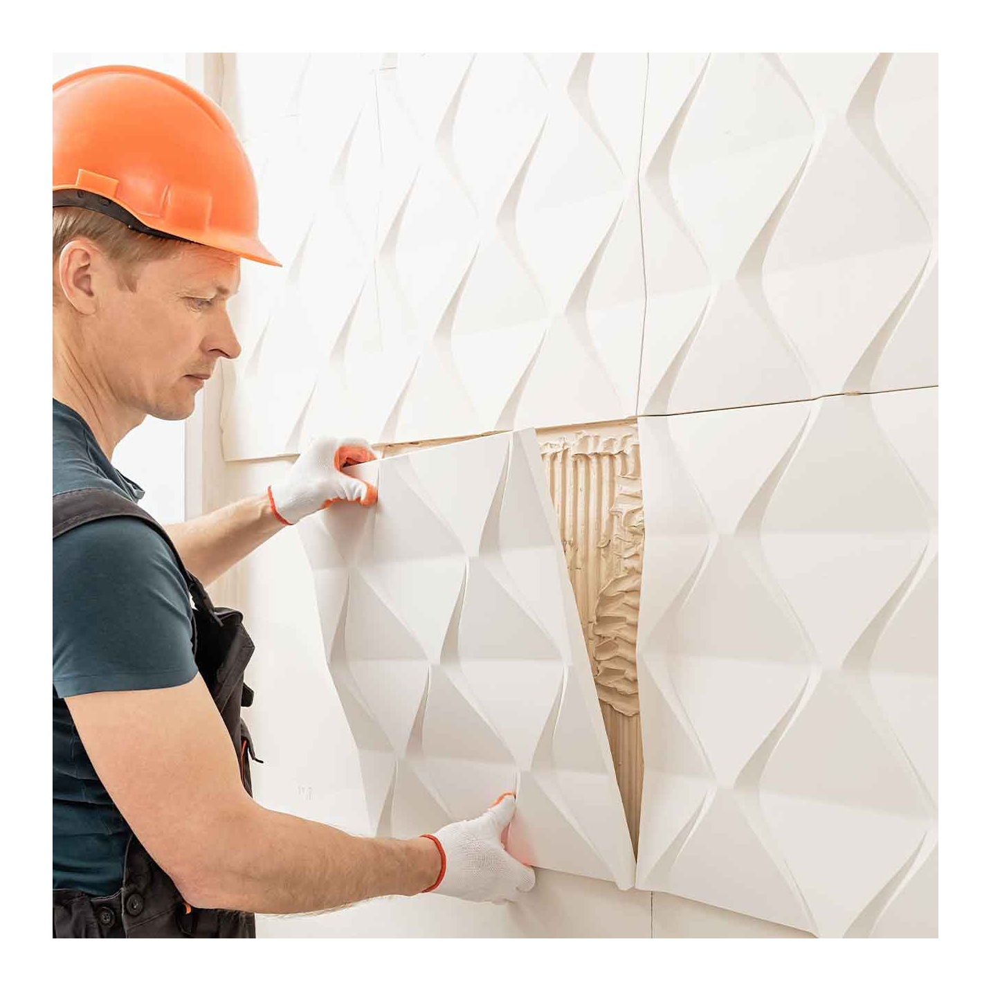 Home Decoration durable waterproof wall panel, 3d interior wall panel for walls