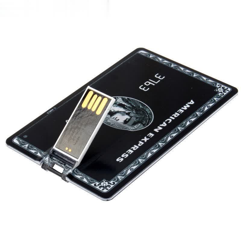 Credit Card USB Flash 8GB 4GB 16GB USB 2.0 flash stick 32GB Pen drive memory stick 64GB pendrive real capacity USB key