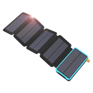 Foldable Solar Power Bank 20000mah Outdoor hiqh quality waterproof mobile cell phone charger solar power bank charger 20000mah