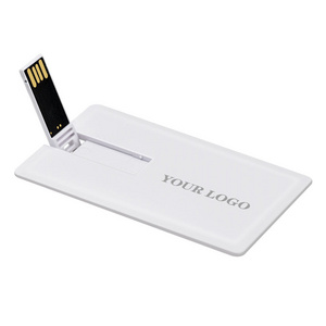 Business Card USB 2.0 Full Color Printing Popular Gift Advertising 8GB Plastic Pendrive 16GB Credit Card USB Flash Drive