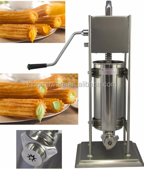 top quality manual hot sale spanish churro maker machine / churro machine uk / churros filler in india