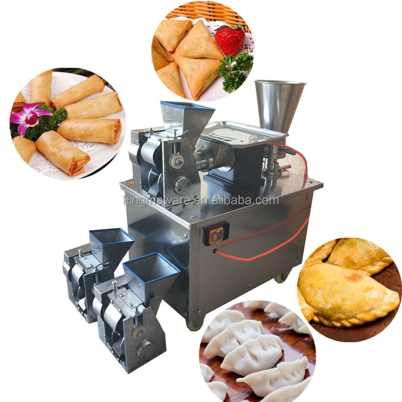 Professional  Dumpling filled ravioli Pelmeni Pierogi Ravioli Pot Sticker Making Machine automatic samosa folding machine