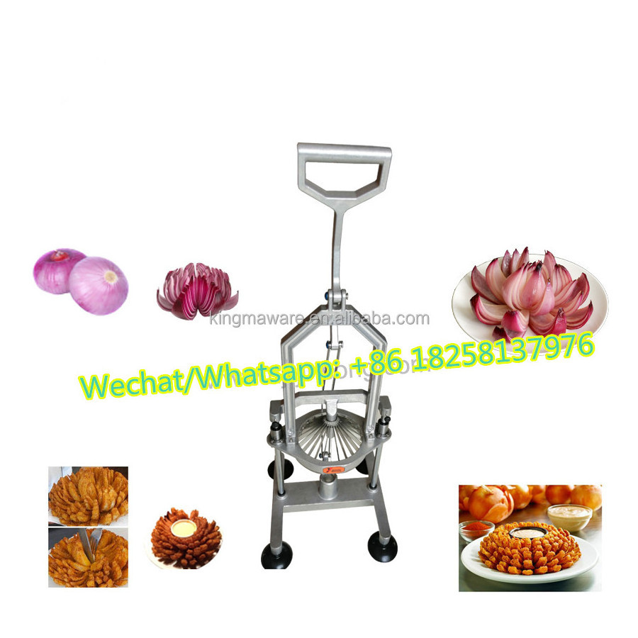 Commercial blooming onion blossom cutter onion and vegetable cutting machine with cheap price