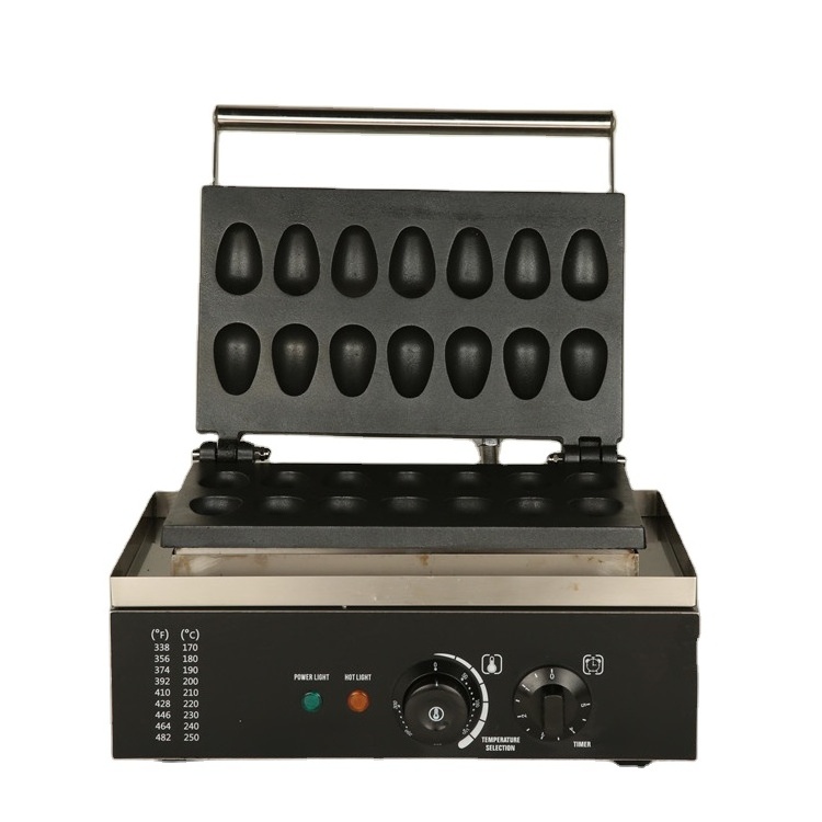 Cheaper prices snack Waffle Making Machine Nonstick Electric Commercial 14 Holes Quail Egg Maker