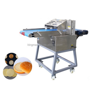 Lowest Price Hamburger Bread Cutting Machine Hotdog Hamburger Bread Cutter Machine For Sale