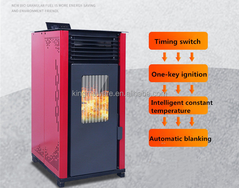 Cheap Energy Saving Home Indoor Free Standing Small Portable Wood Heater Pellet Stove For European