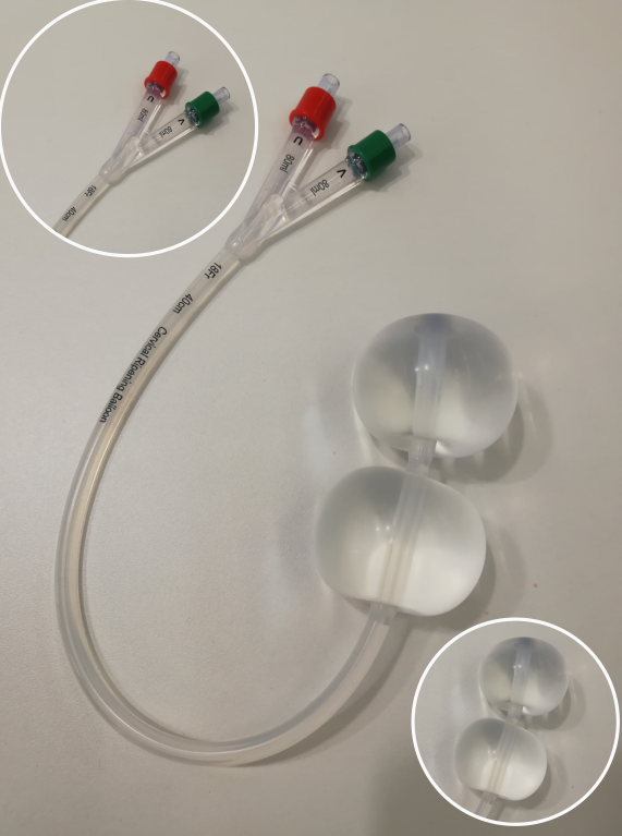 FUSHAN Manufacturer  2 way Silicone Cervical Ripening Balloon cervical dilation Catheter