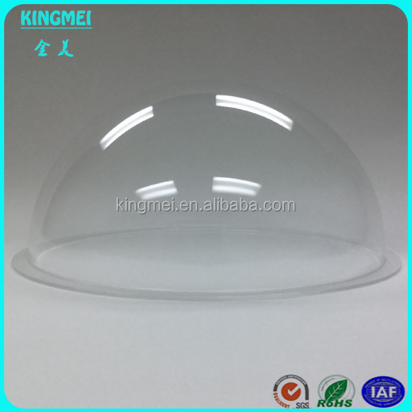 Custom Large Clear Acrylic Dome with Base Transparent colorful acrylic hemisphere acrylic half round ball