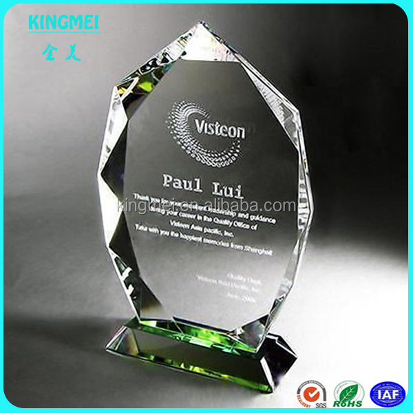 Colorful Polished Acrylic Award,Personality Printing Acrylic Crystal Trophies  OEM Medallion Blank Acrylic Medal Trophy