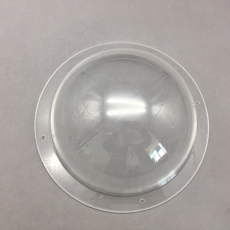 Transparent acrylic plexiglass window domes for pets OEM Custom Capsules Clear Acrylic Hollow Hemispheres for Display Sneaker