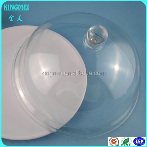 Custom Transparent all size Acrylic Sphere Plastic PMMA  Hemisphere Dome Display Half Sphere for pet cat