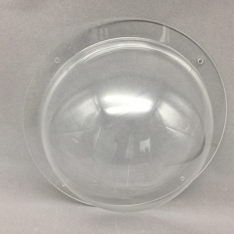 Transparent acrylic plexiglass window domes for pets OEM Custom Capsules Clear Acrylic Hollow Hemispheres for Display Sneaker