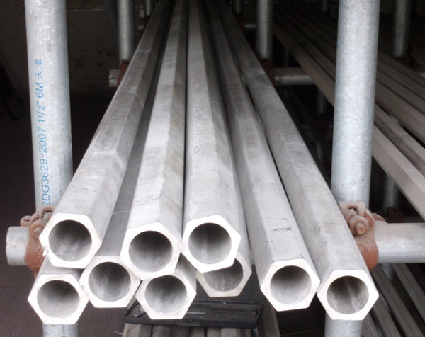 TP304 316 Stainless Steel Hexagonal Steel Pipe