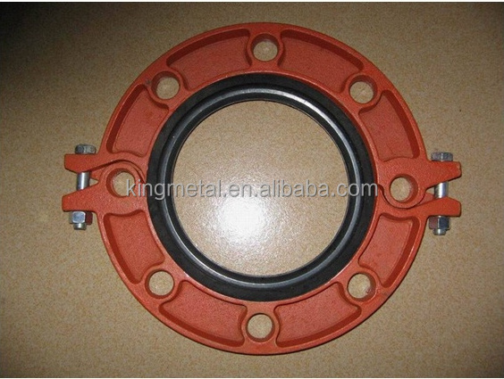 24 Inch FM/US Standard Ductile Cast Iron Fitting Grooved  Flange