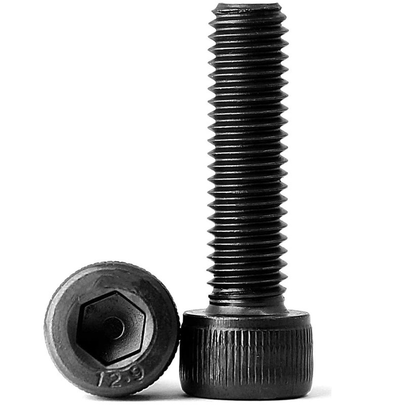 BS2470 Gr.12.9 SCM435 Black Oxide Hex Socket Head Cap Screw