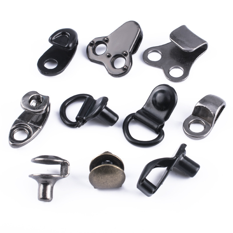 Factory Custom 30mm Metal and Plastic Speed Shoe Lace Hooks For Shoe