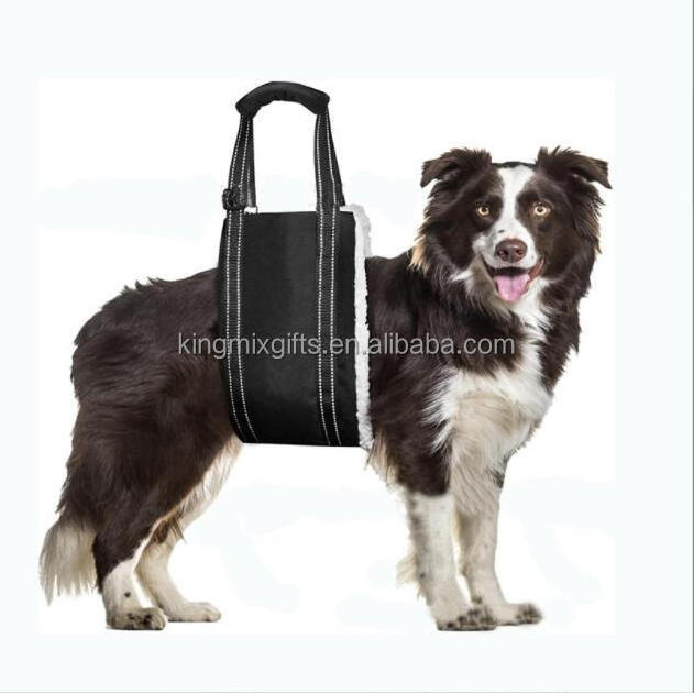 Soft Travel Dog Sling for Back Legs Lift Dog Harness Large Pet Hind Leg Support Elderly Dog Lifter Carrier Bag