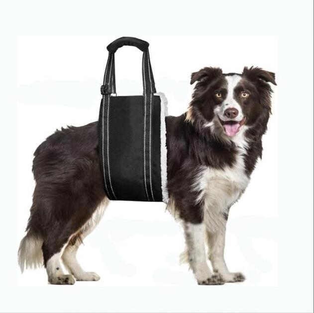 Soft Travel Dog Sling for Back Legs Lift Dog Harness Large Pet Hind Leg Support Elderly Dog Lifter Carrier Bag