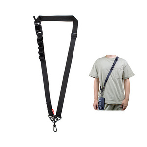 Multi-function Crossbody Phone Lanyard Quick Split Magnetic Buckle Steady Adjustable Cellphone Strap Outdoor Tactical Lanyard