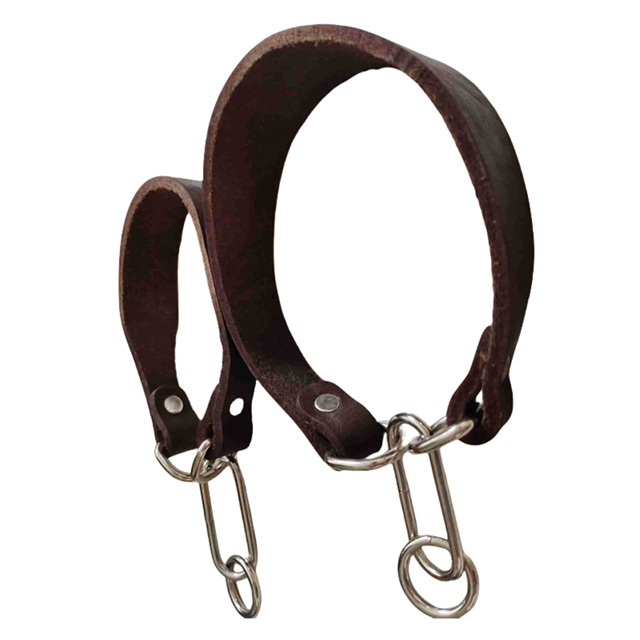 High Quality Pet Collar Practical Cattlehide Durable Broaden Genuine Leather Anti-bite Neck Strap Cool Whippet Dog Collars