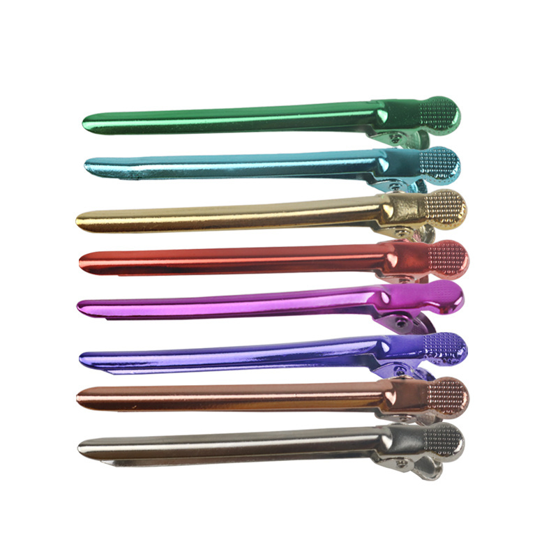 Steel Clips Dividing Duck Bill Clips Clamp Hair Styling Clips Hairpin Metal Hairdressing Sectioning For Salon Styling Tools