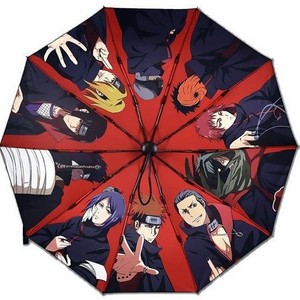 umbrella automatic anime Narutoes outdoor ninja windproof waterproof stick umbrellas