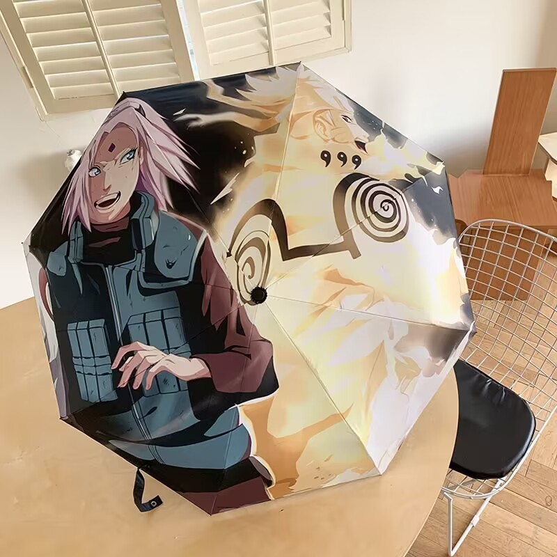 different umbrella Demon Slayer outdoor umbrella Japan anime umbrellas