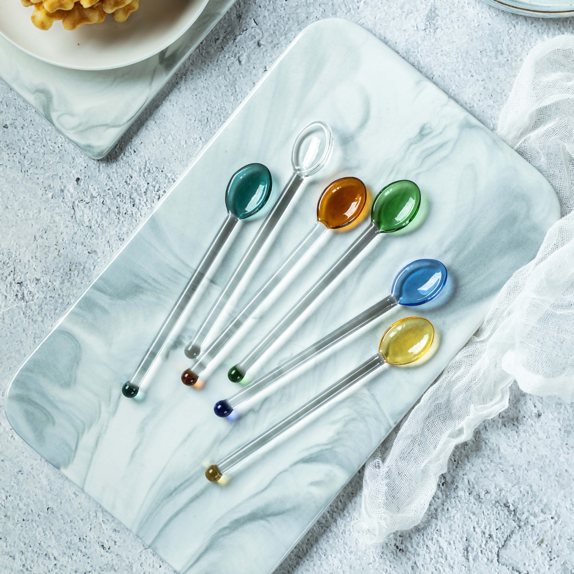 Mini Little Tea Spoons Coffee Stir Spoon Customized Mixing Coffee & Tea Tools for Coffee Sugar Dessert Cake Ice Cream Glass