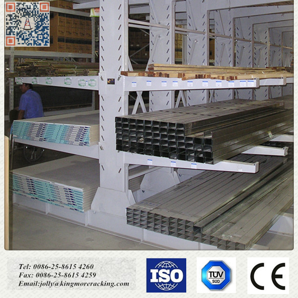 Lumber storage cantilever rack raw material storage rack