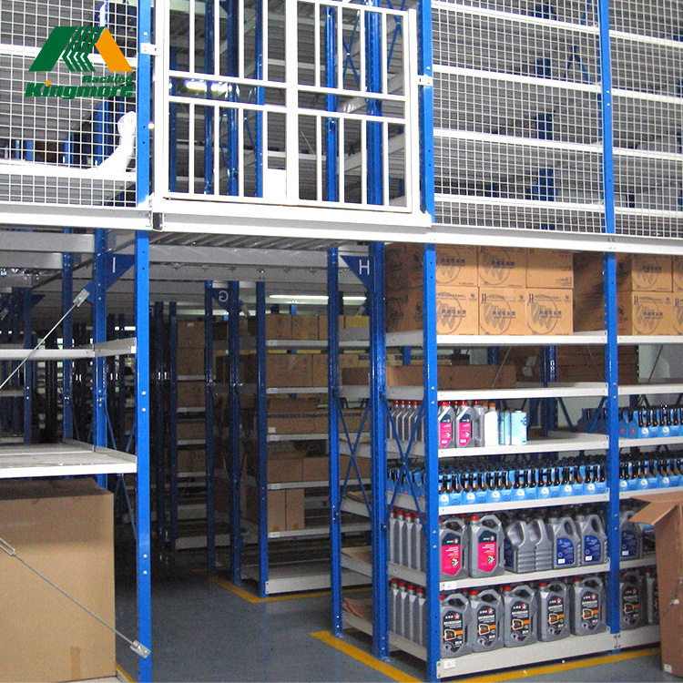 Mezzanine floor level plan for cold room with full easy assembled